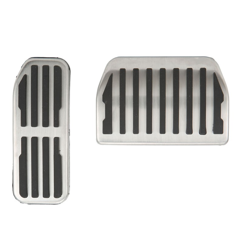 2pcs Car Accelerator Gas Brake Pedal Foot Rest Plate Cover