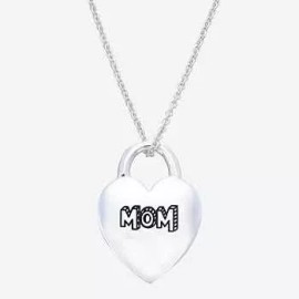 Footnotes Collar Con Colgante De Corazón De Plata Ley Para Mamá Regalo