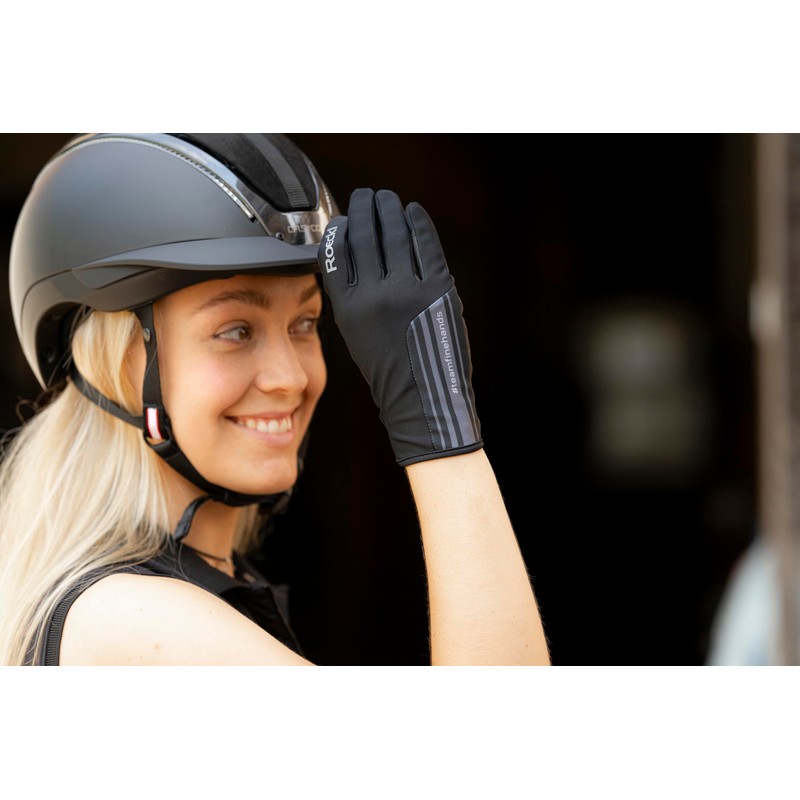Roeckl Sports Riding Gloves Messara Tournament Summer Gloves Black 8