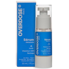 OVERDOSE | Serum facial noche | Rutina Skin care | Vegano | Vitamina C | Todo tipo de piel