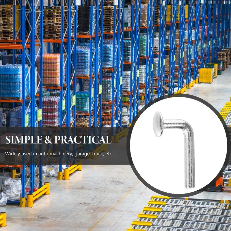 VILLCASE 100pcs Pallet Rack Safety Bolt, Universal Pallet Rack Drop