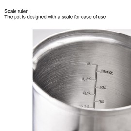 Topyond Camping Cookware Set, Stainless Steel Camping Cookware Set, Cookware Set, Portable Camping Stove Cookware Set for Outdoor Hiking, Backpacking