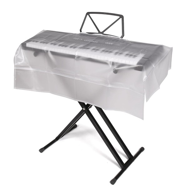 Keyboards Cover, Piano Keyboard Dust Cover 88 Key, Transparent Piano