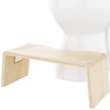 Squatty Potty Oslo Oak Folding Toilet Stool – Compact, Stylish,