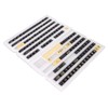 PBT Keycaps 132 Keys Letterless Cherry Height Egyptian Pharaoh Theme