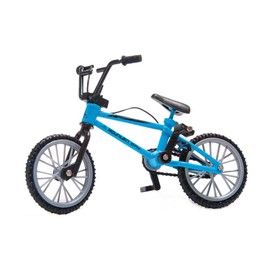 Teogneot Miniature Bicycle Model Desk Craft Collection Blue Metal Bicycle 11 x 8 cm