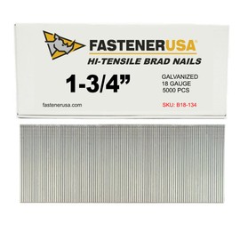 1-3/4" Brad Nails 18GA GALV 5,000ct | B18-134