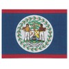 Belize (Embroidered) Country Flag Patch 12 cm x 9cm (4