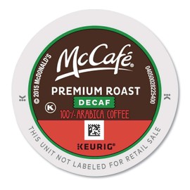 McCafe Premium Roast Decaf K-Cup for Keurig Brewers, 24 Count