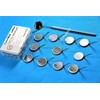 New Premium 12 x Dental Mouth Mirror Heads Cone Socket