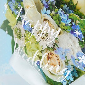 Sanrio 656101 Wedding Bouquet Message Card