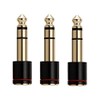 VSKEY [3Pack Stereo (1/4 Inch) 6.35mm Male to 3.5mm (1/8
