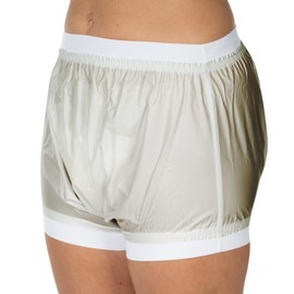 Suprima 1-218-009 Unisex PVC Incontinence Briefs Size 50 Black