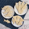 BAKERLOGY Set of 3 Shark Attack Theme Cookie Cutters (Designs: