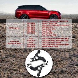 Frenzybro 2x Rear Upper Suspension Control Arm Set Replacement For Lincoln MKS 2009~2016 Taurus 2018-2010 Flex 2009-2019 Ford 2011-2019