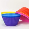 Vitrix Kitchenware Silicone Muffin Cups Liners - Reusable Non Stick