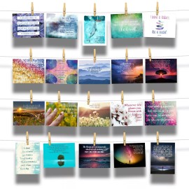 Kind Cards Inspirational Postcard 20-Card EXPANSION PACK Collection