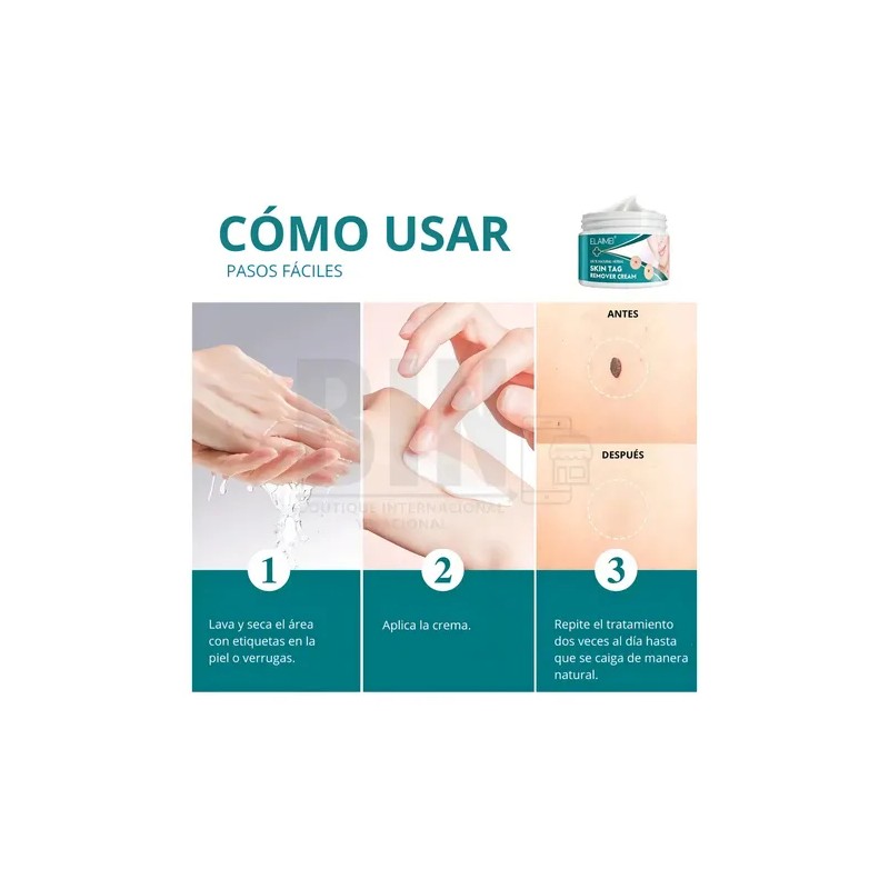 Crema Herbal Ayuda A Eliminar Mezquinos En La Piel
