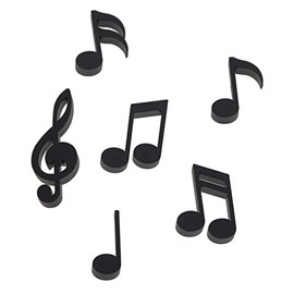 Gadget Master Music Notes Fridge Magnets Set of 6