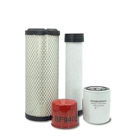 HERO Maintenance Filter Kit For Vermeer S925TX Mini Skid Steer Loader Filters Compatible With OEM 224285007 296251230 296368477 296332092 35 HP Diesel Engine