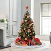 78 cm Christmas Tree Skirt White Christmas Tree Skirt Faux