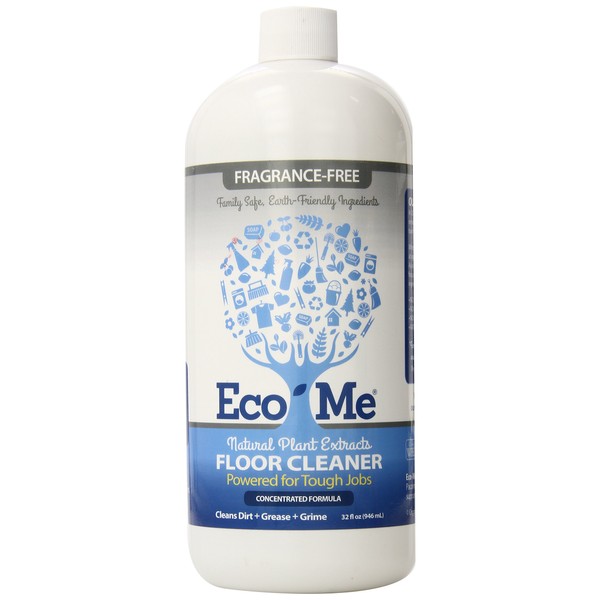 Eco-me Concentrated Muli-Surface and Floor Cleaner, 32 Fl Oz, Fragrance-Free