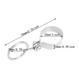 ITROLLE 6PCS Stainless Steel Clothes Drying Rack Wind-Proof Hanger Hook Clothes Hanger Clip Anti Slip Laundry Drying Wind Hanging Buckle Hook Clip