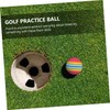 Gatuida 20pcs Indoor Golf Practice Balls Durable Balls for Adults
