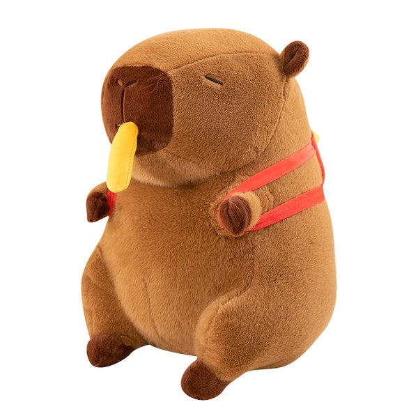 KBIBCK Capybara Plush Toy, 25 cm Capybara Cuddly Toy, Cute