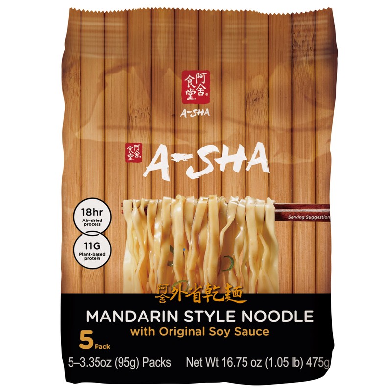 A-Sha Healthy Asian Instant Noodles with Sauce Pack | Best
