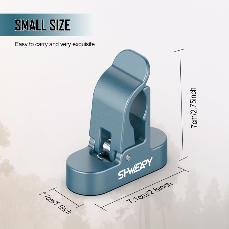 Magnetic Golf Holder Clip for Golf Cart Aluminum Alloy Stand