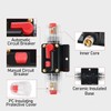 30A Circuit Breaker 12V-24V DC Manual Reset Waterproof Pack of