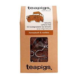 Teapigs Honeybush & Rooibos Tea Bags Made with Whole Leaves (1 Pack of 50 Teabags)