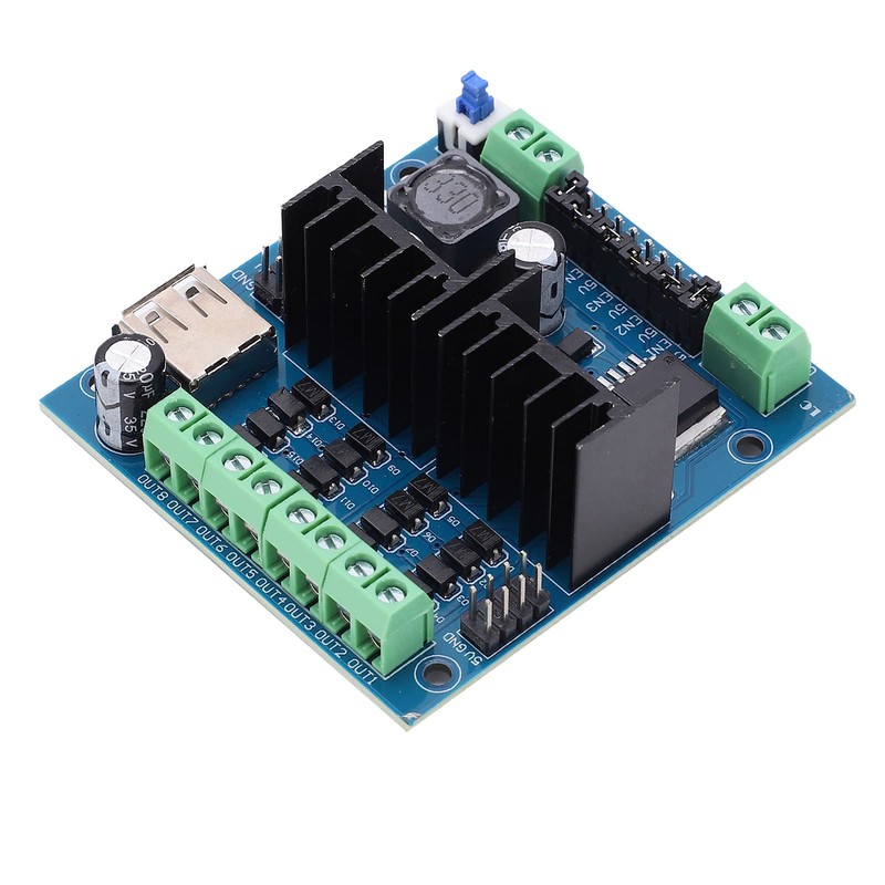 L298N Driver Module, 4-Channel Smart Auto Motor Driving Board Electronic
