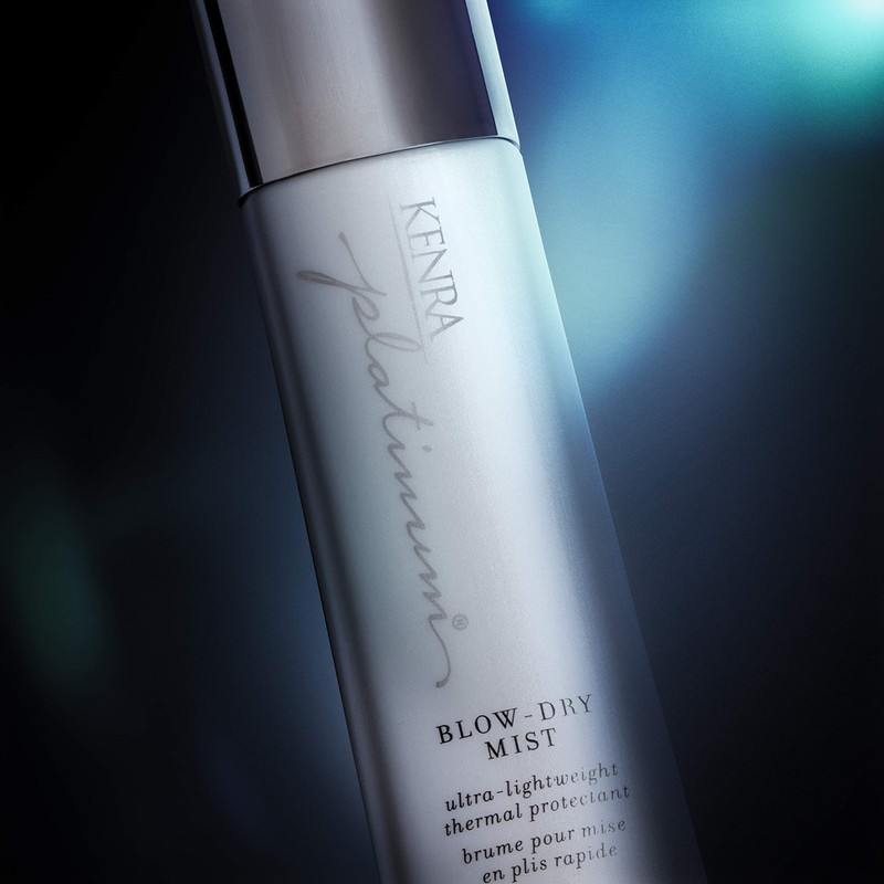 Kenra Platinum Blow-Dry Mist | Ultra-Lightweight Thermal Protectant | Detangles,