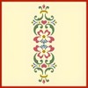 Rosemaling Pattern 6 Large Stencil Template 23" x 7.3" for