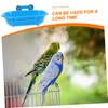 Hohopeti Parakeet Bathing Tub Durable Hanging Bird Bathtub Accessory for
