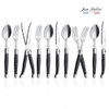 Jean Dubot Laguiole Cutlery Black Dinner 3 Pieces 12p for 4 people / 장듀보  라귀올 커트러리 블랙 디너3종 4인 12p