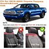 Huidasource Leather Car Seat Covers Fit for Toyota Tacoma 2016-2023