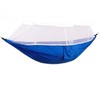 Outdoor Camping Hammock with Mosquito Net - Blue