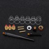 Welding Torch Accessories Kit Glass Cup Nozzle Tungsten Clamp Kit