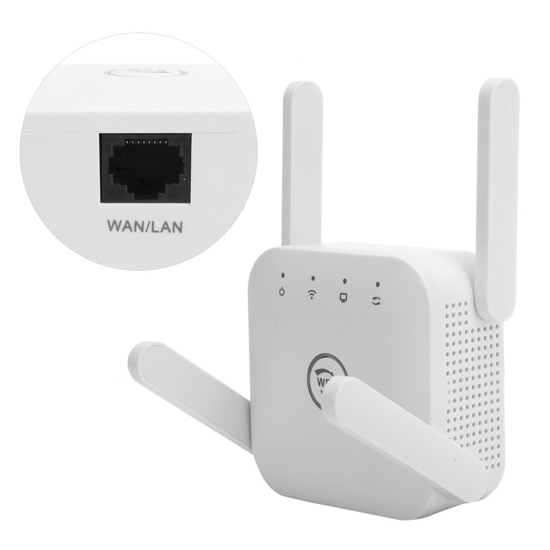 Wireless Wifi Repeater Signal Amplifier Range Extender Computer Supplies AC