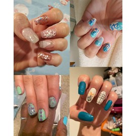 Biutee Stamping varnish set 8 colours 8 ml stamping varnish UV for stamp stencils