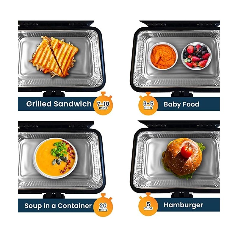 Zento Deals Heating Lunch Box – 12V Portable Mini Electric