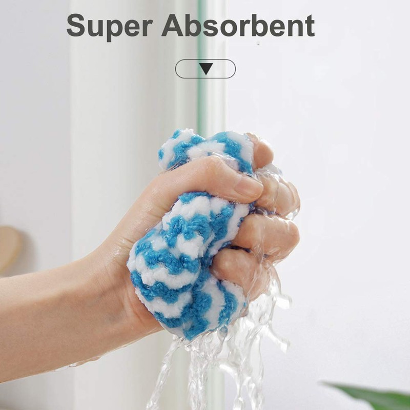 EigPluy Microfiber Cleaning Cloth,12 Pack Dish Cloths,10x10 Inches Dish Towels,Super