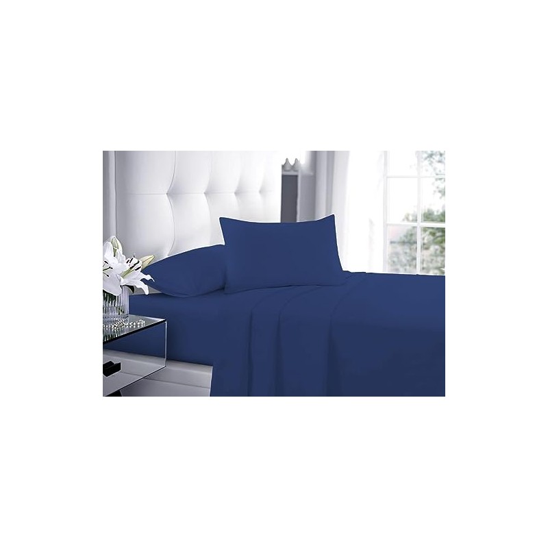 Dazzle Collection® Luxury Pillowcase Pair of Housewife Non-Iron 100% PolyCotton
