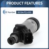 INFINAUTO Fuel Injector Engine Fuel Injection Nozzle No.06164-P2J-000 for Honda