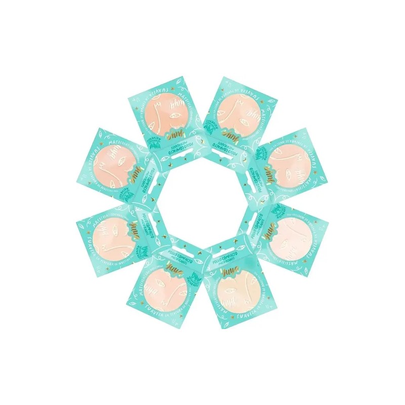 Yuya Polvo Compacto Matificante Tonos A Elegir 100 Original