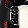 Unbranded 9PCS Black Alloy Steering Wheel Button Trim For LR