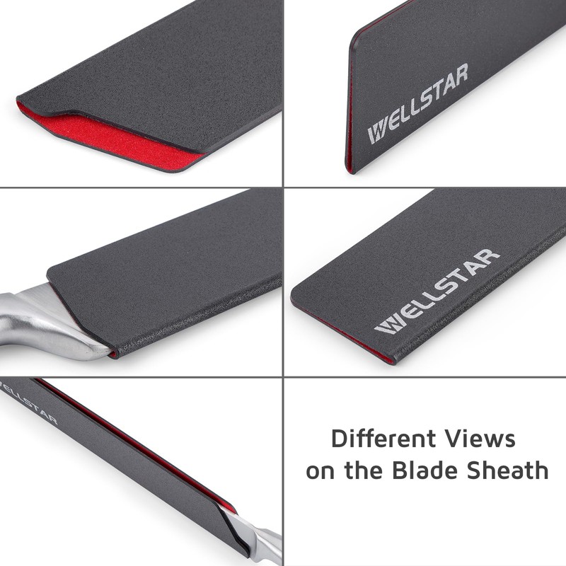 WELLSTAR Knife Edge Guards Set, 11 Piece Universal Blade Covers,